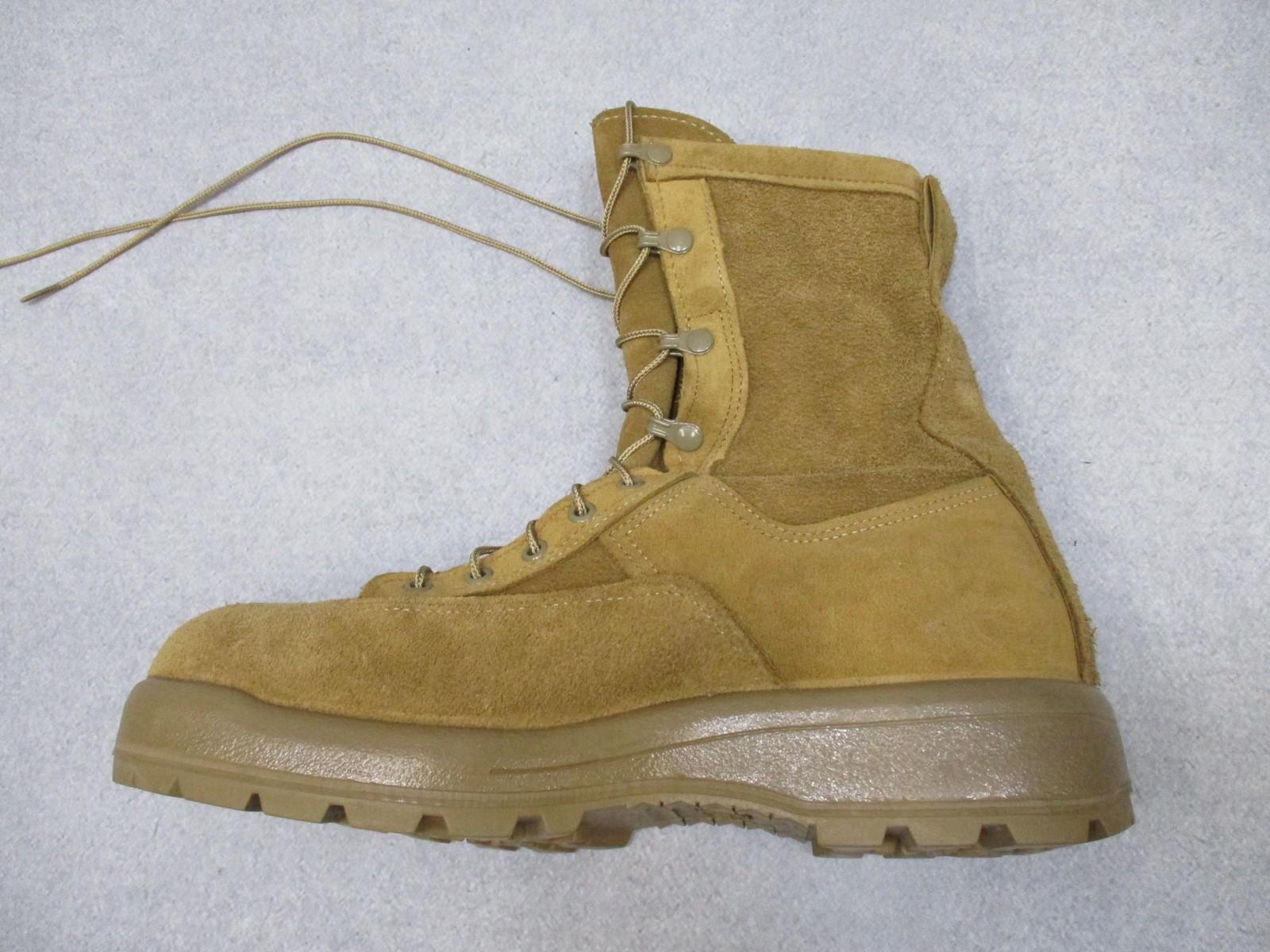 Men's Belleville C755A cold weather boots with Gore-Tex waterproof lining and Vibram sole, size 11, designed for durability.