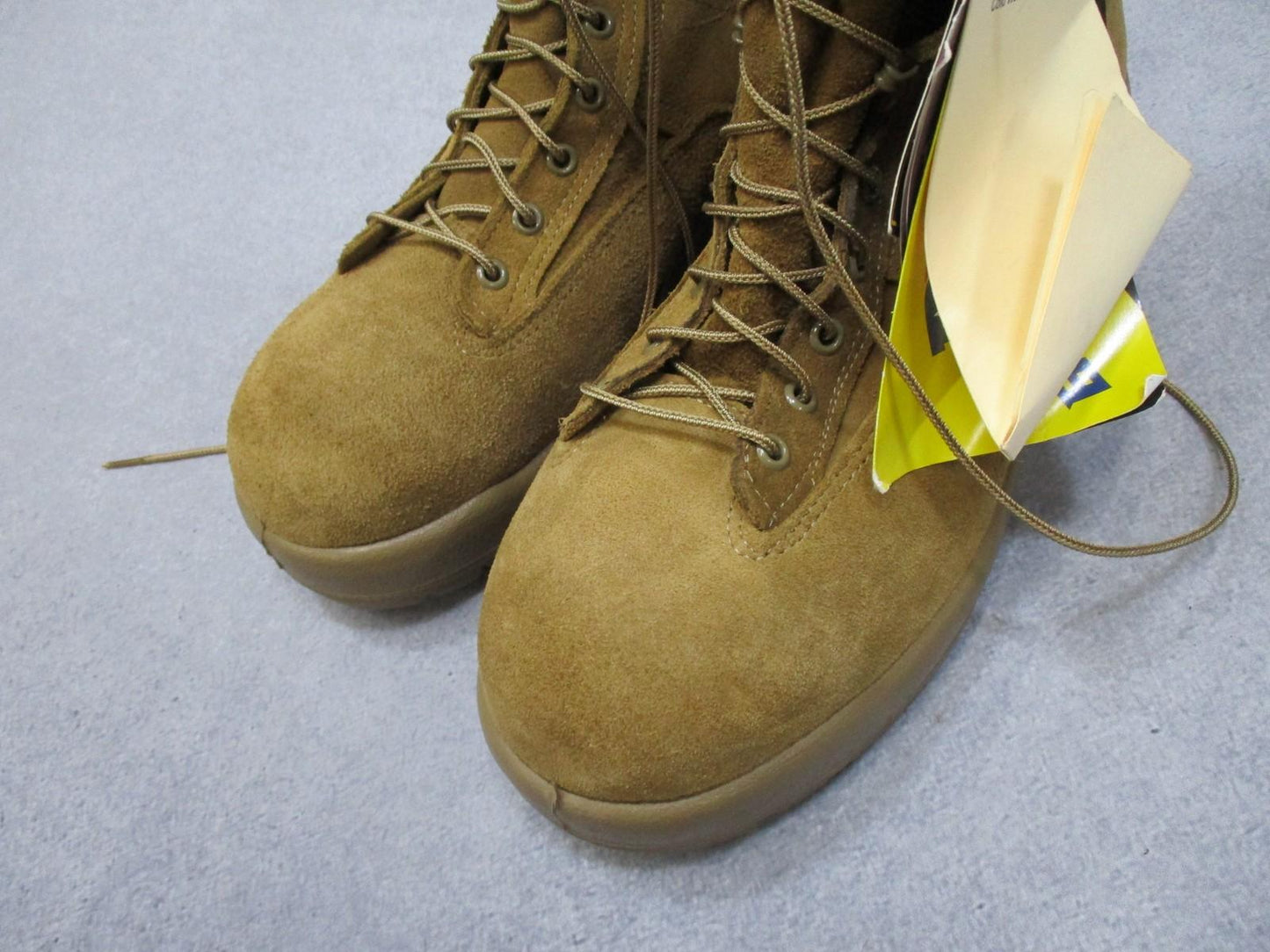 Men's Belleville C755A cold weather Gore-Tex boots with Vibram sole, size 11, new, featuring durable waterproof design.