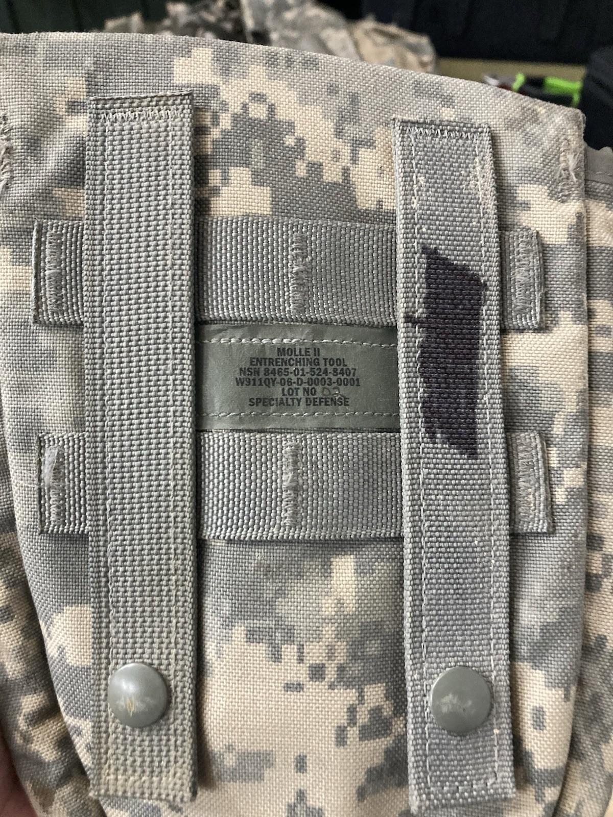 Iraq War Gear Acu Camo Vest Tactical Lot Molle Gear Lot Set