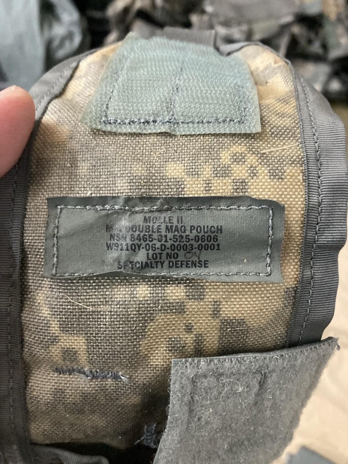 Iraq War Gear Acu Camo Vest Tactical Lot Molle Gear Lot Set