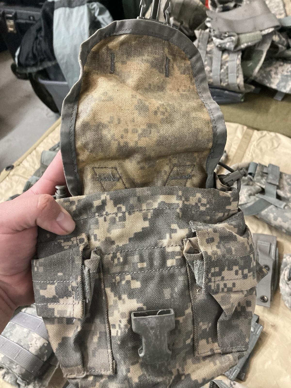 Iraq War Gear Acu Camo Vest Tactical Lot Molle Gear Lot Set