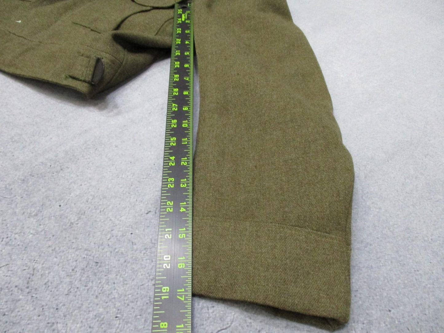 1953 RCAC Canadian Battledress Blouse Size 11 Bond Clothes Wool Jacket Military