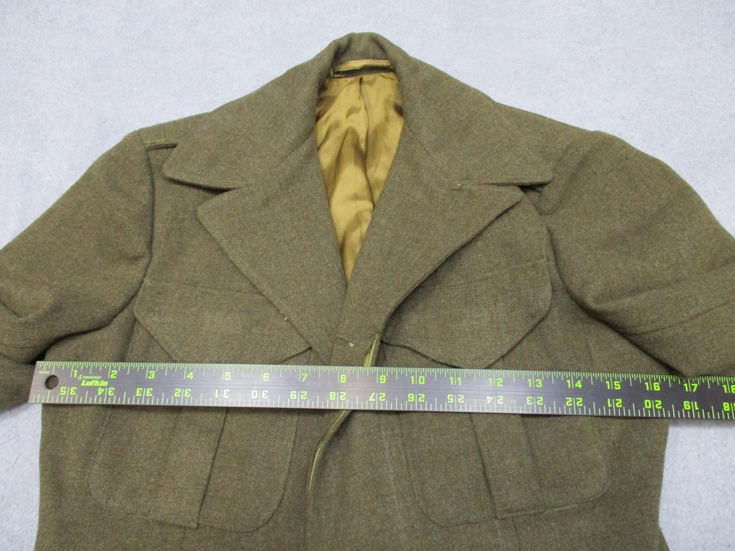 1953 RCAC Canadian Battledress Blouse Size 11 Bond Clothes Wool Jacket Military