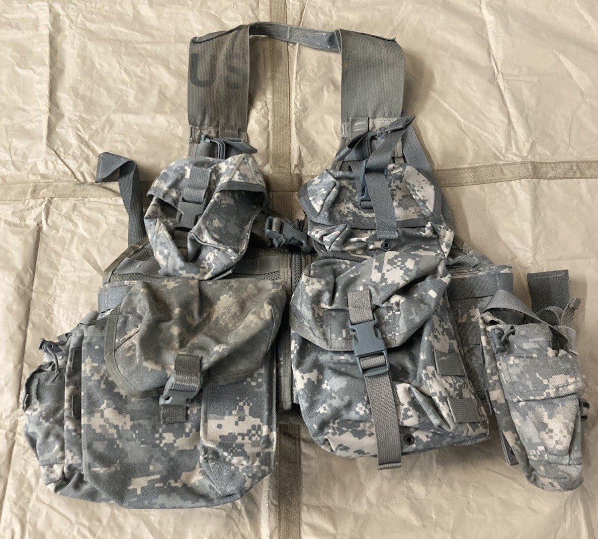 USGI Saw Gunner Set Acu Camo Tactical Gear Lot Urban Tactical Gear City Ops