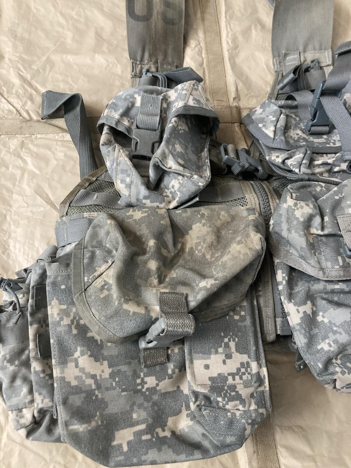 USGI Saw Gunner Set Acu Camo Tactical Gear Lot Urban Tactical Gear City Ops