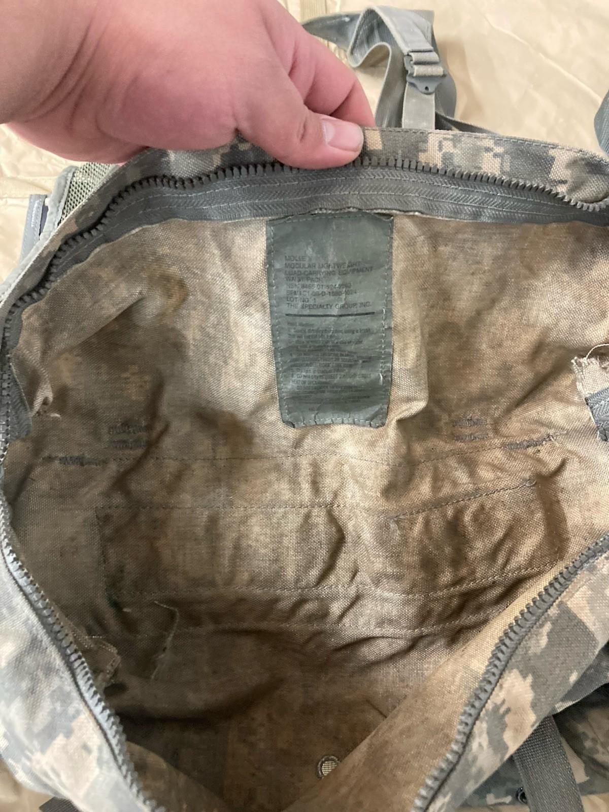 USGI Saw Gunner Set Acu Camo Tactical Gear Lot Urban Tactical Gear City Ops