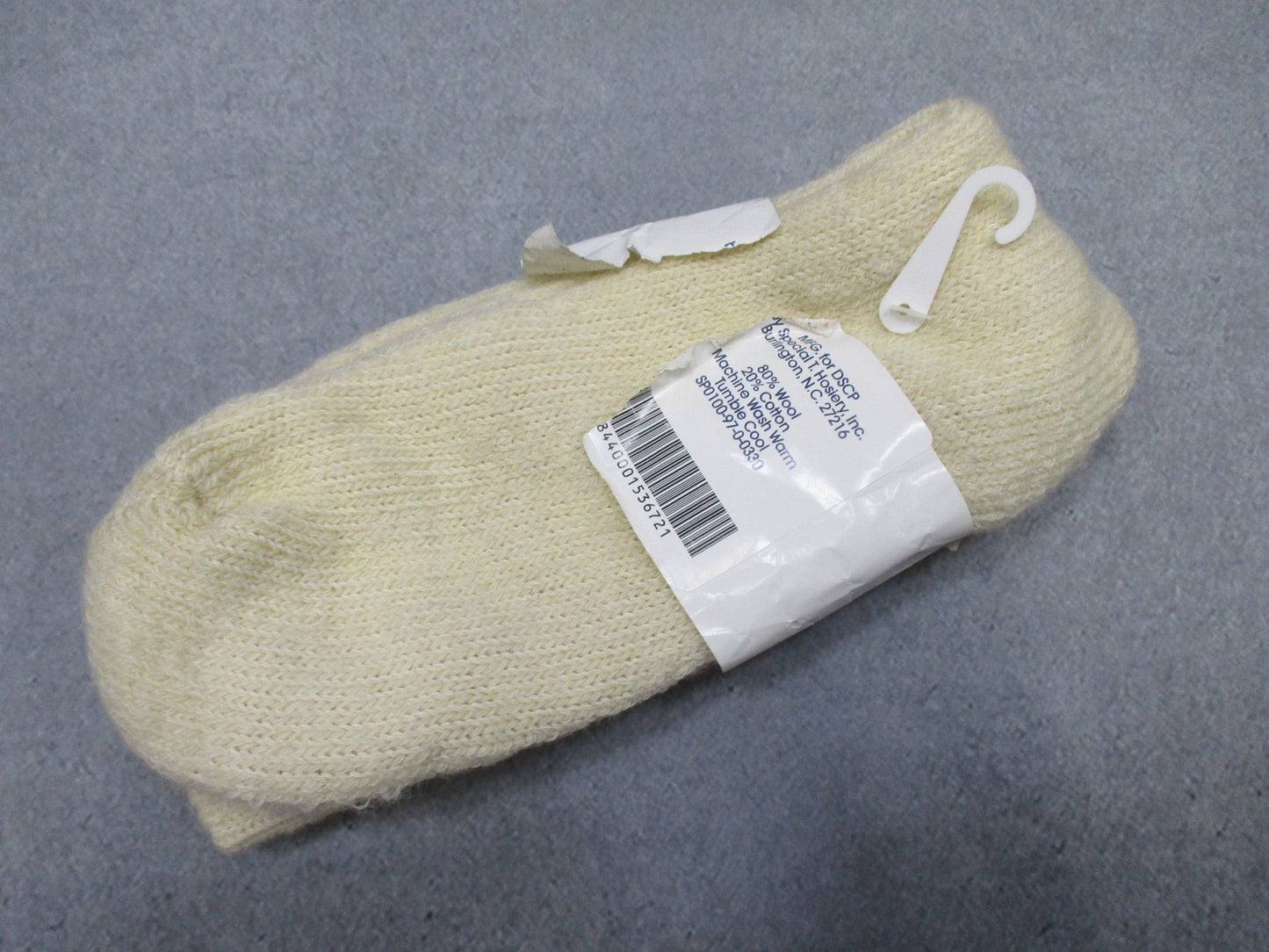 DSCP Special T. Hosiery Wool Cotton Socks Men's Size 14 Military Cold Weather
