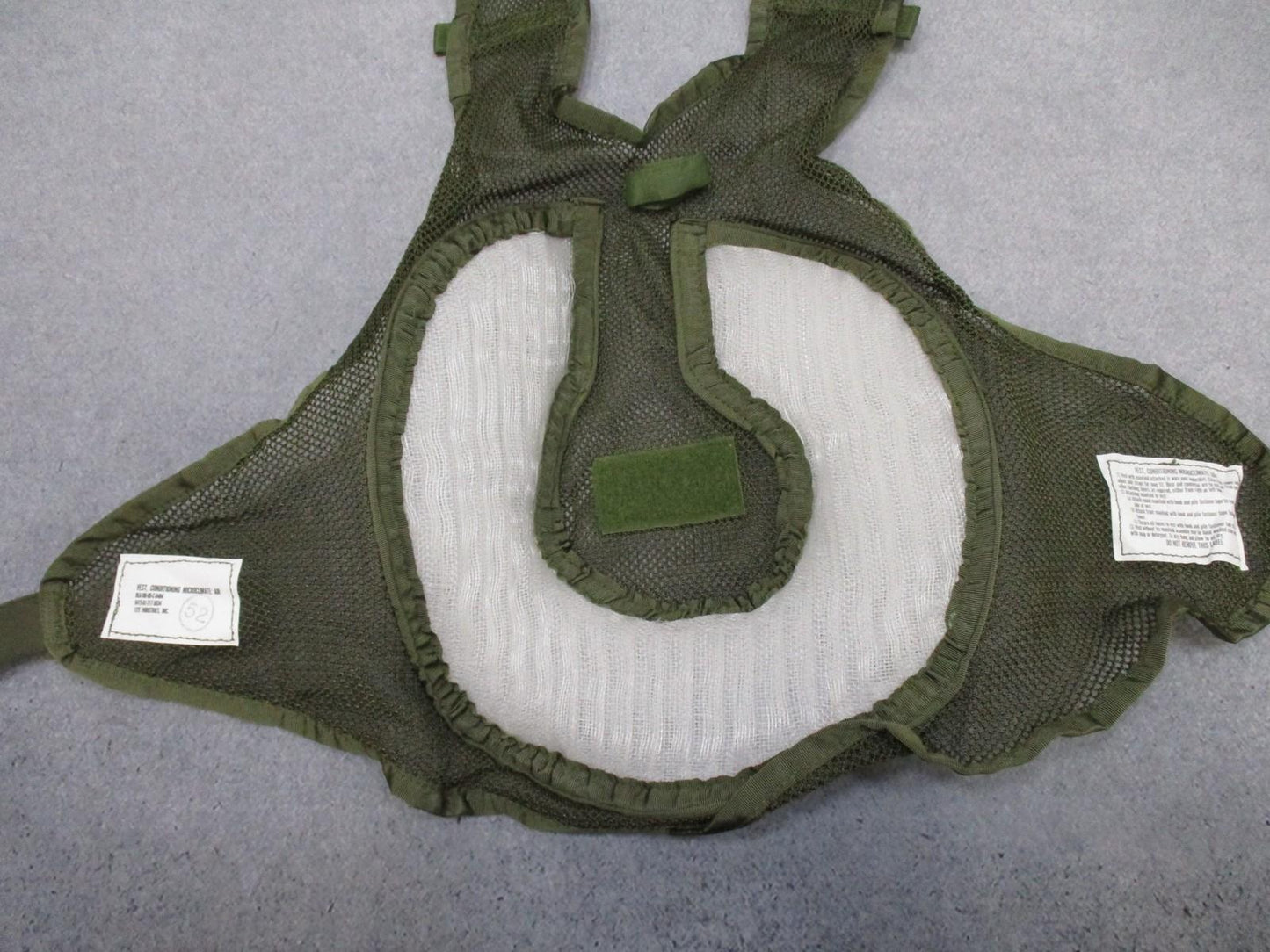 NOS LITE INDUSTRIES VEST, CONDITIONING MICROCLIMATE: AIR Tactical Vest US Army