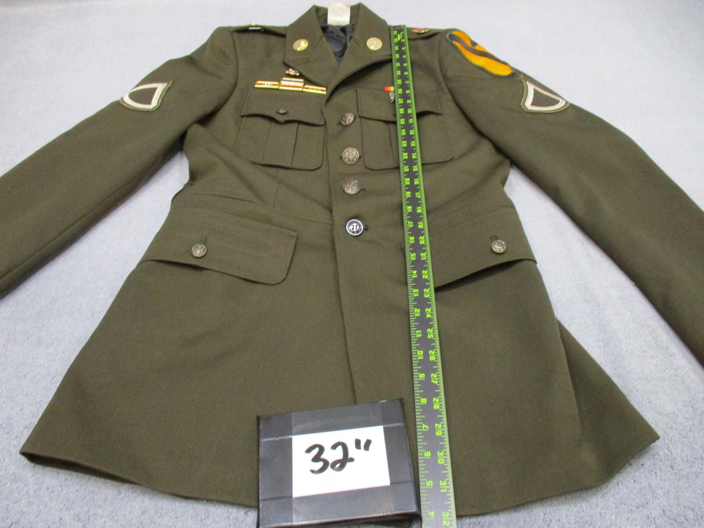 US Army Pinks & Greens Dress Service Uniform Jacket Men's Size 36L-C AGSU