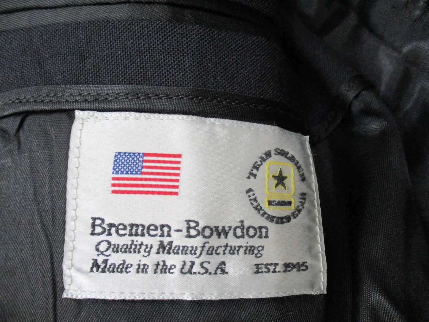 US Army Service Uniform Dress Jacket Blues SSG Rank Service Stripes Gold Buttons