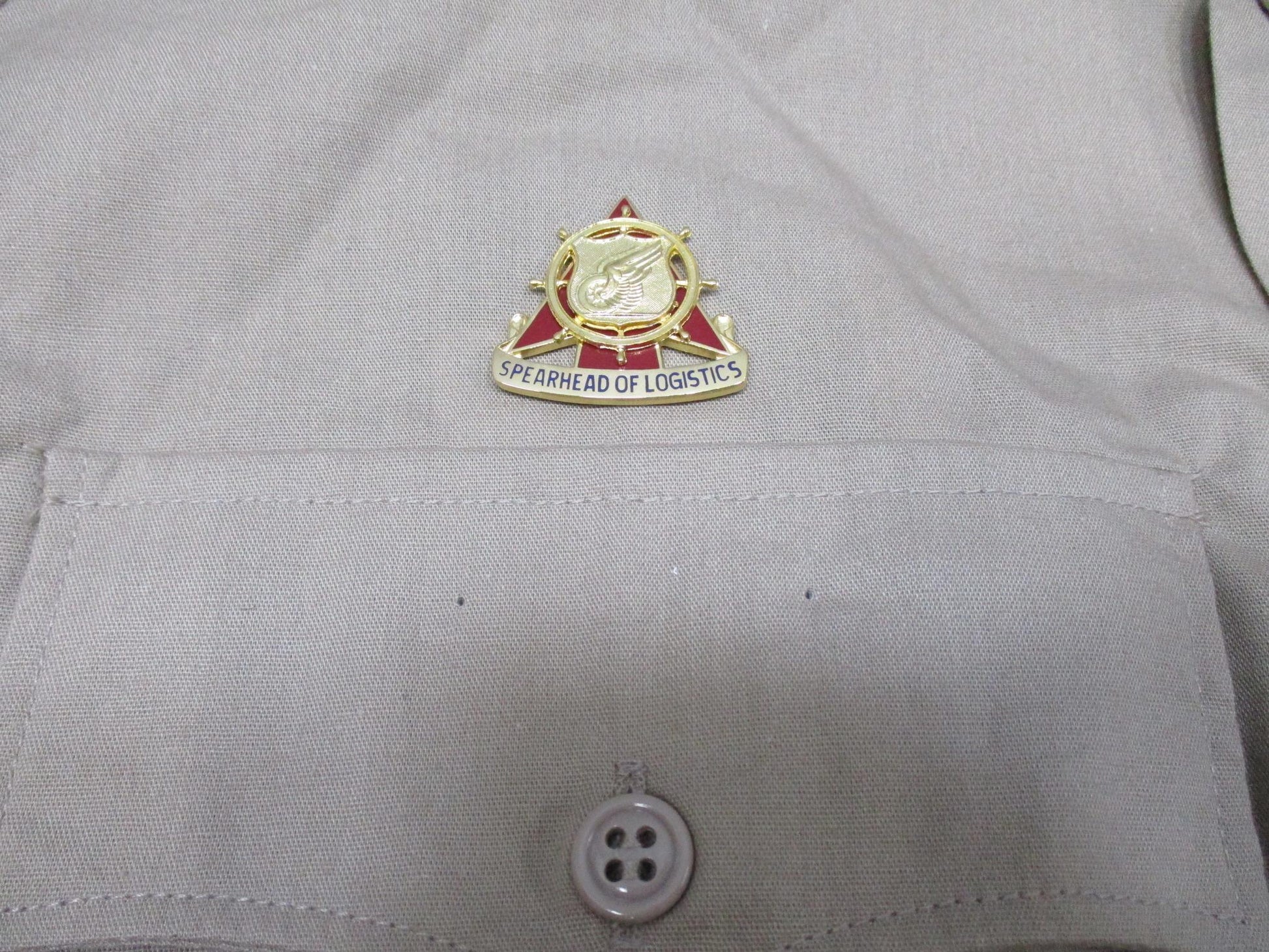 US Army Dress Uniform Short Sleeve Shirt AGSU Men's Heritage Tan 16 Regular - Centex Military Gear