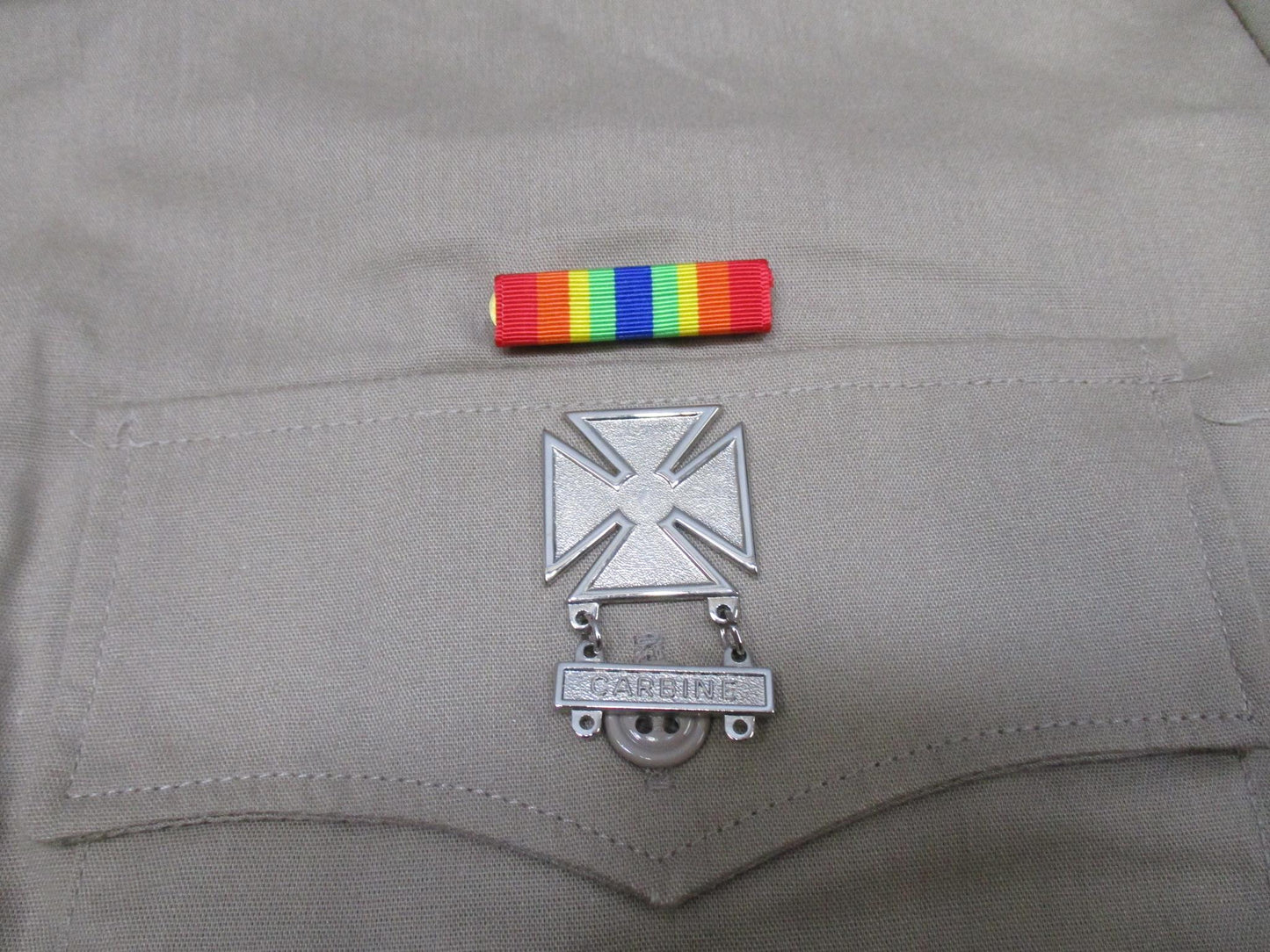 US Army Dress Uniform Short Sleeve Shirt AGSU Men's Heritage Tan 16 Regular - Centex Military Gear