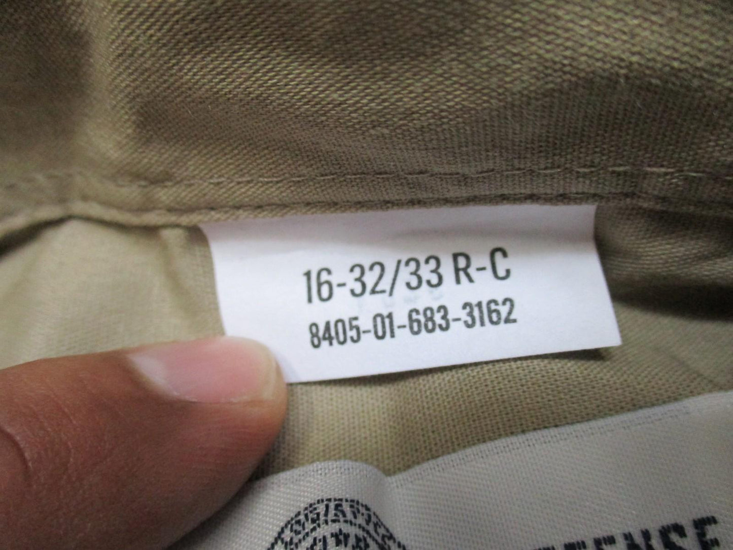 US Army AGSU Men's Dress Shirt Heritage Tan Long Sleeve Size 16-32/33 - Centex Military Gear