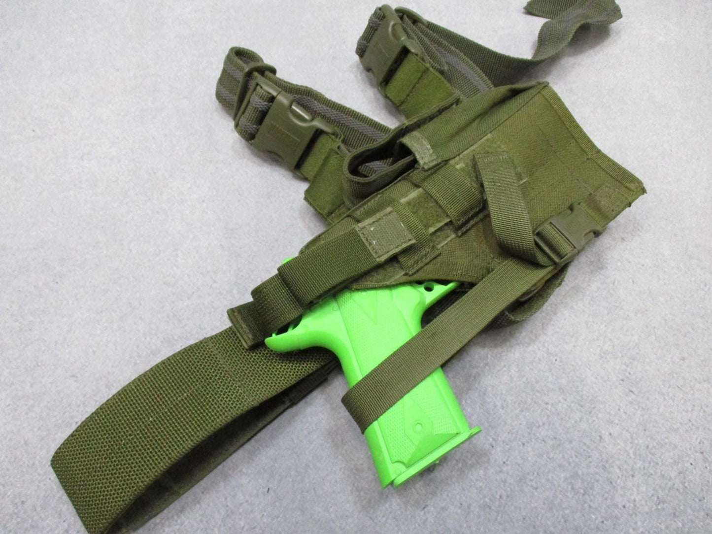 Oldgen BHI Omega VI Elite Tactical Drop Leg Holster in OD Green Blackhawk - Centex Military Gear