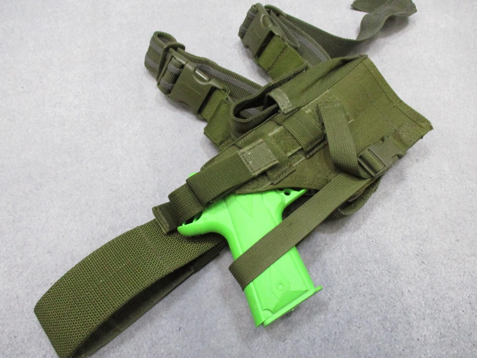 Oldgen BHI Omega VI Elite Tactical Drop Leg Holster in OD Green Blackhawk - Centex Military Gear
