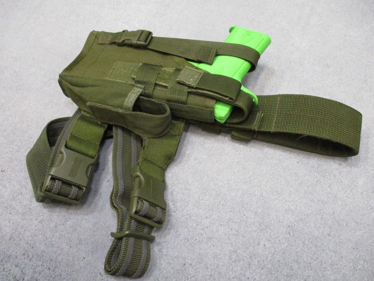 Oldgen BHI Omega VI Elite Tactical Drop Leg Holster in OD Green Blackhawk - Centex Military Gear
