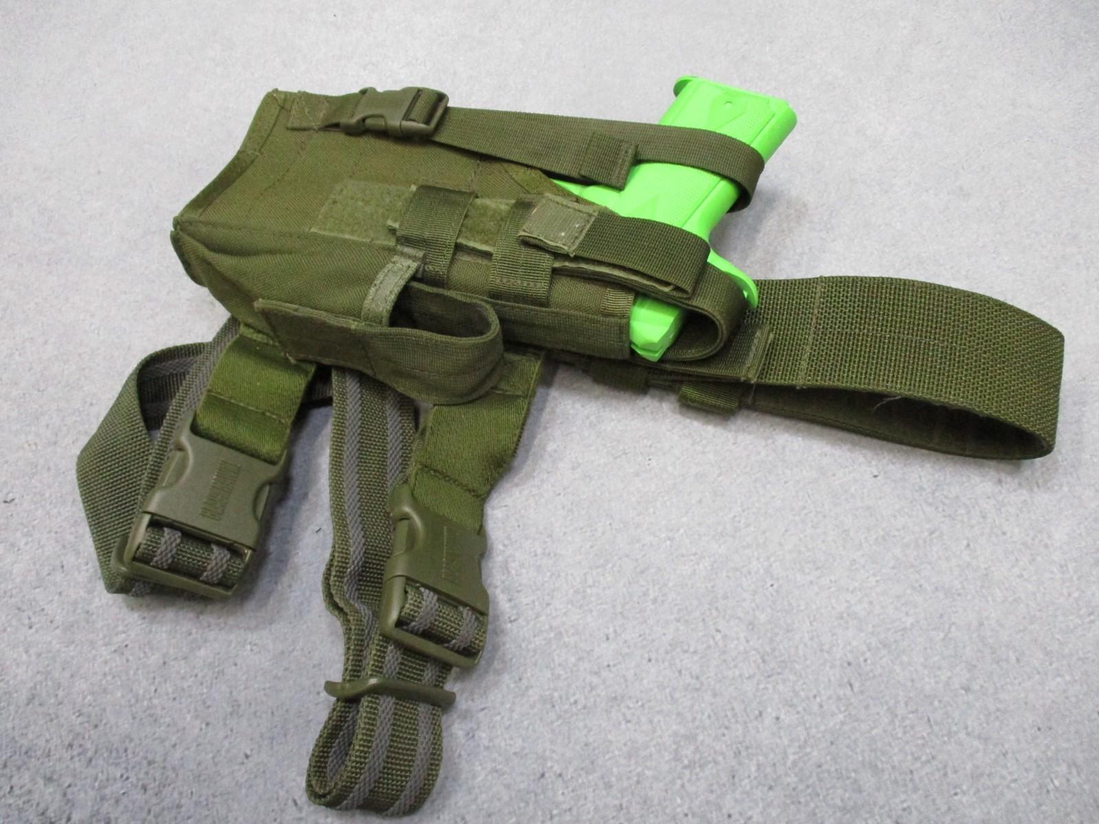 Oldgen BHI Omega VI Elite Tactical Drop Leg Holster in OD Green Blackhawk - Centex Military Gear