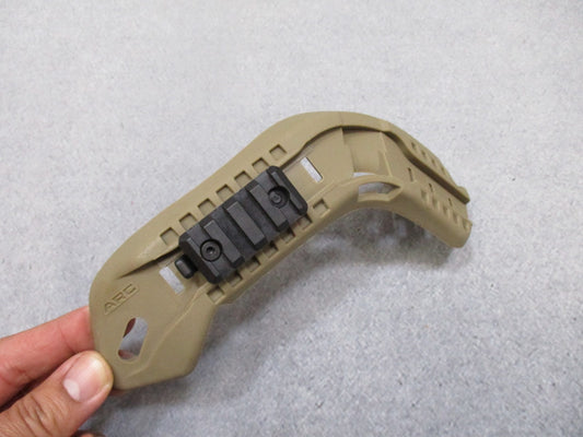 GENUINE OPS-CORE ARC HELMET RAIL w. PICATINNY (1) LEFT SIDE MEDIUM ACH COYOTE - Centex Military Gear