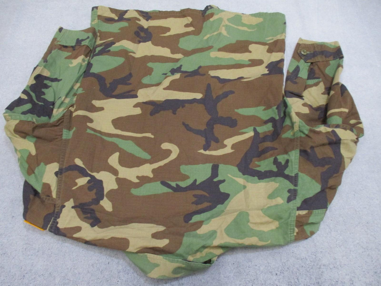 US Army Woodland Camo Hot Weather Combat Shirt Medium-Short BDU Top - Centex Military Gear