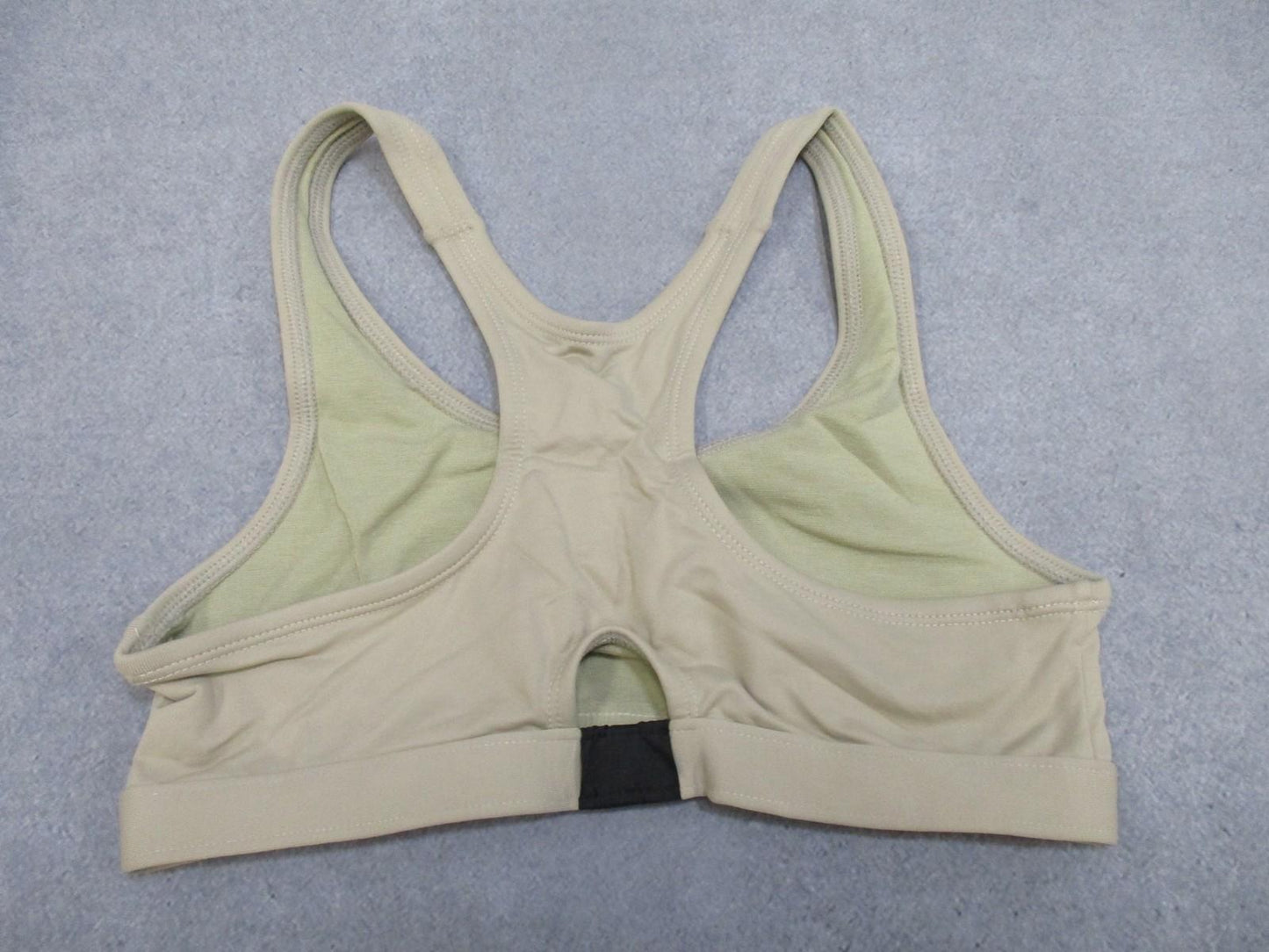 Army KAOS Women's Sports Bra Racerback Tan Size M Made in USA Moisture-Wicking - Centex Military Gear