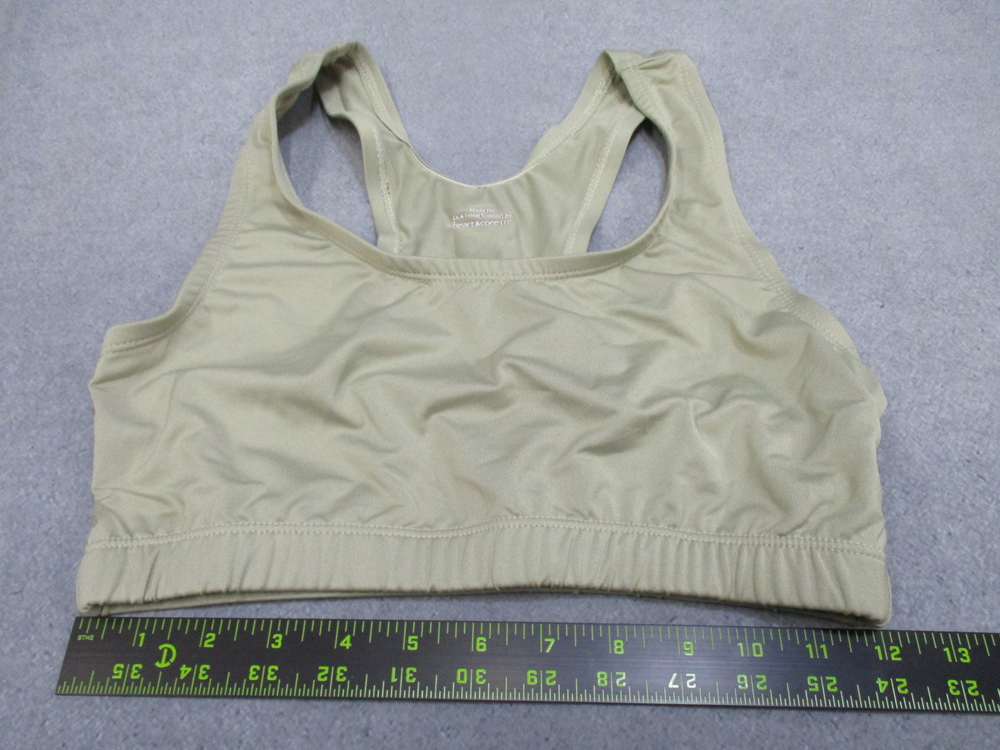 US Army Heart & Core DLA Troop Support Sports Bra Racerback Women's Size M - Centex Military Gear