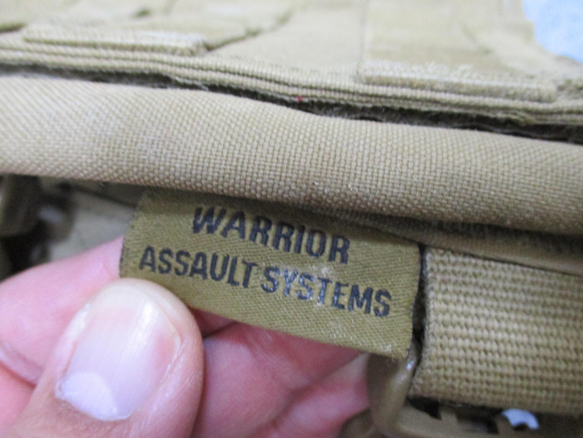 Warrior Assault Systems Recon Plate Carrier Coyote Brown S/M MOLLE Vest - Centex Military Gear