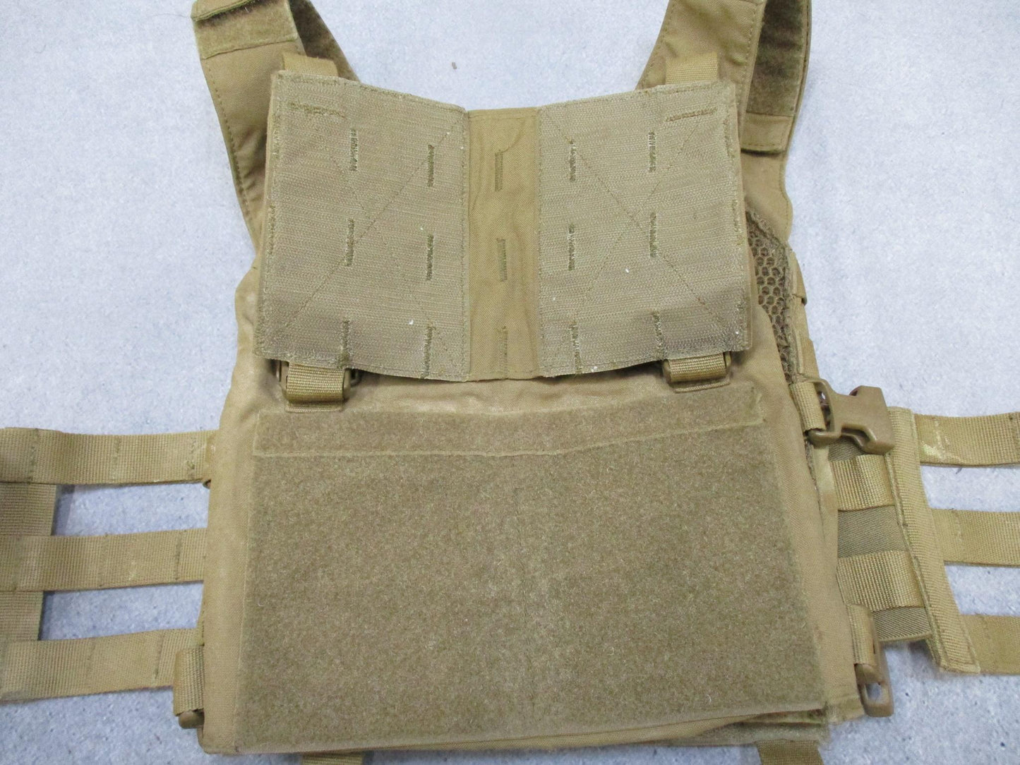 Warrior Assault Systems Recon Plate Carrier Coyote Brown S/M MOLLE Vest - Centex Military Gear