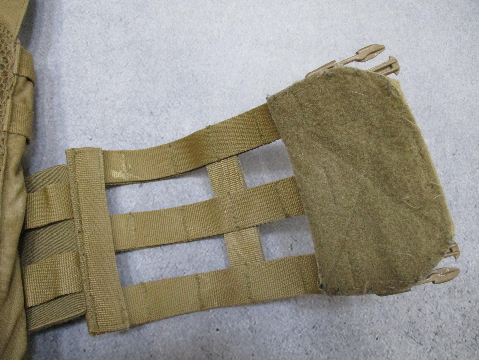 Warrior Assault Systems Recon Plate Carrier Coyote Brown S/M MOLLE Vest - Centex Military Gear