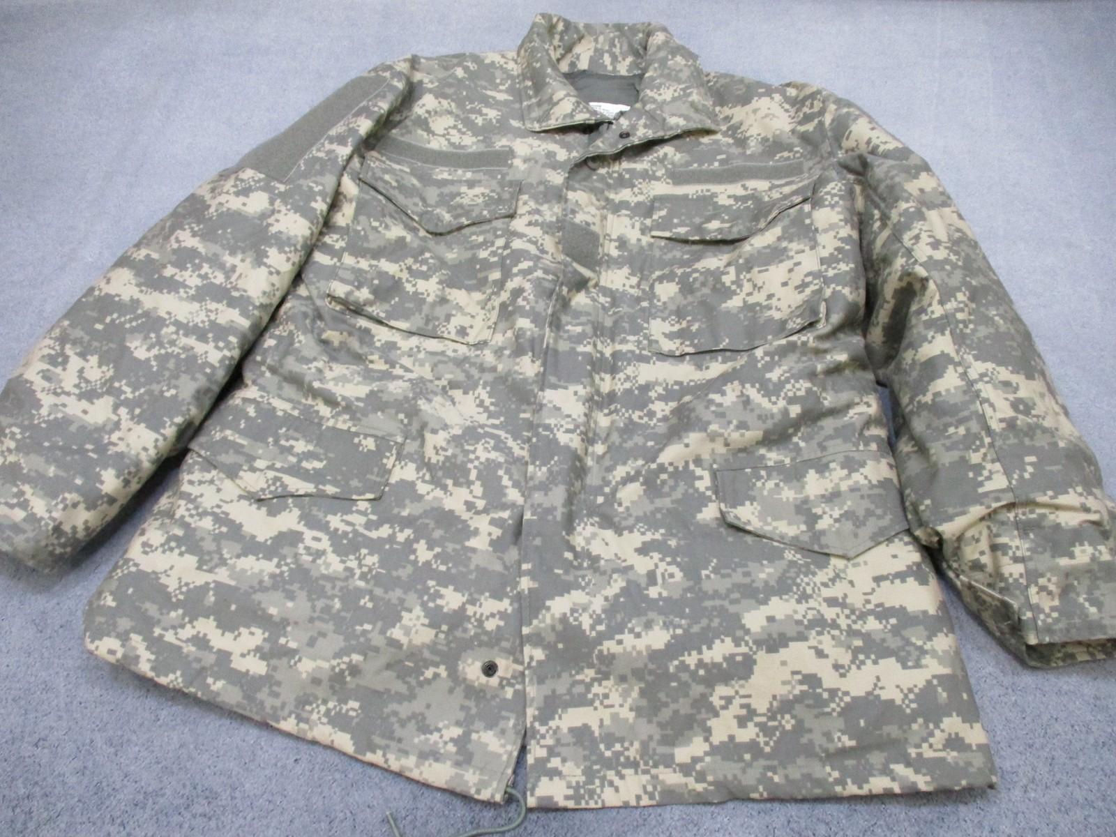 Propper ACU Digital Camo Cold Weather Coat Jacket Medium Regular Insulated Liner - Centex Military Gear