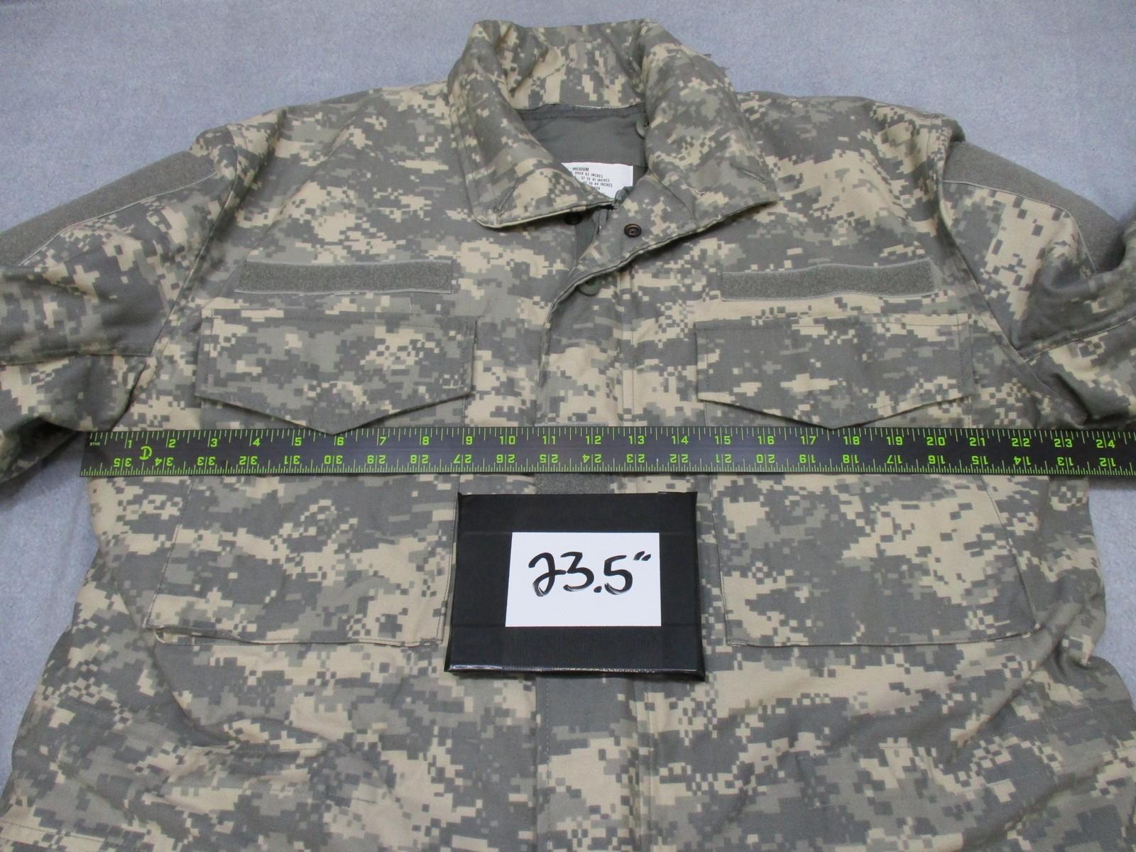 Propper ACU Digital Camo Cold Weather Coat Jacket Medium Regular Insulated Liner - Centex Military Gear