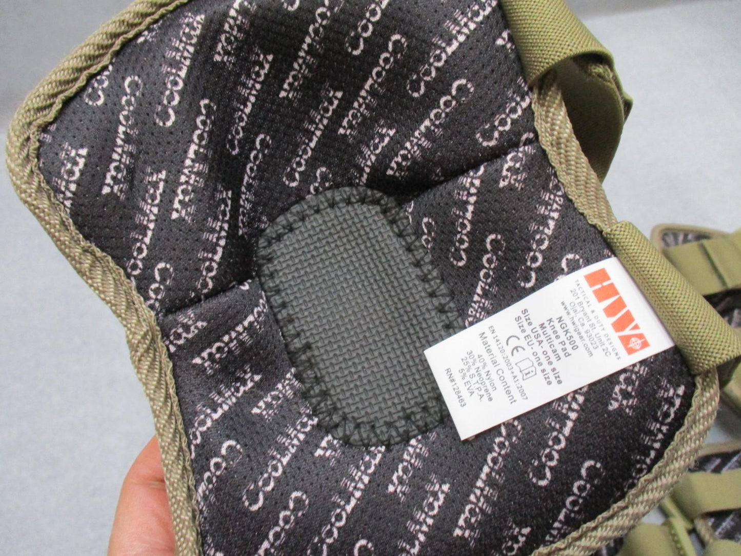 HWi Gear NGK500 Knee Elbow Pads Multicam Tactical Duty One Size Set of 4 - Centex Military Gear