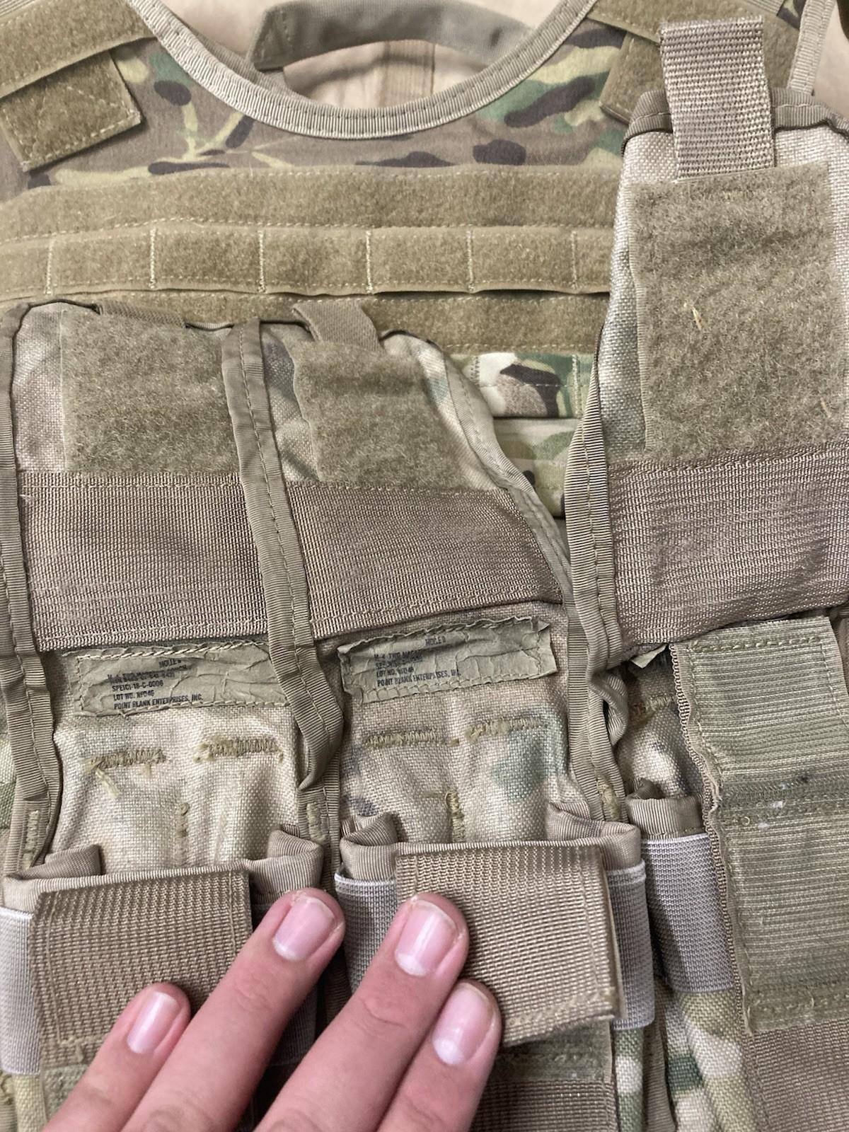 OCP Body Armor Vest Condor EXO USGI Pouch Lot - Centex Military Gear