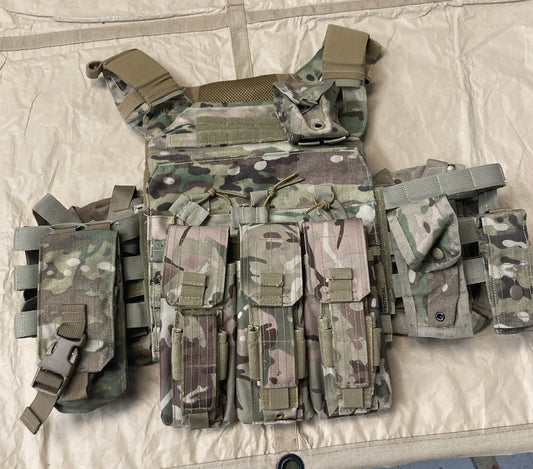 Rothco Plate Carrier Jpc Multicam OCP Camo Plate Carrier Vest Set - Centex Military Gear