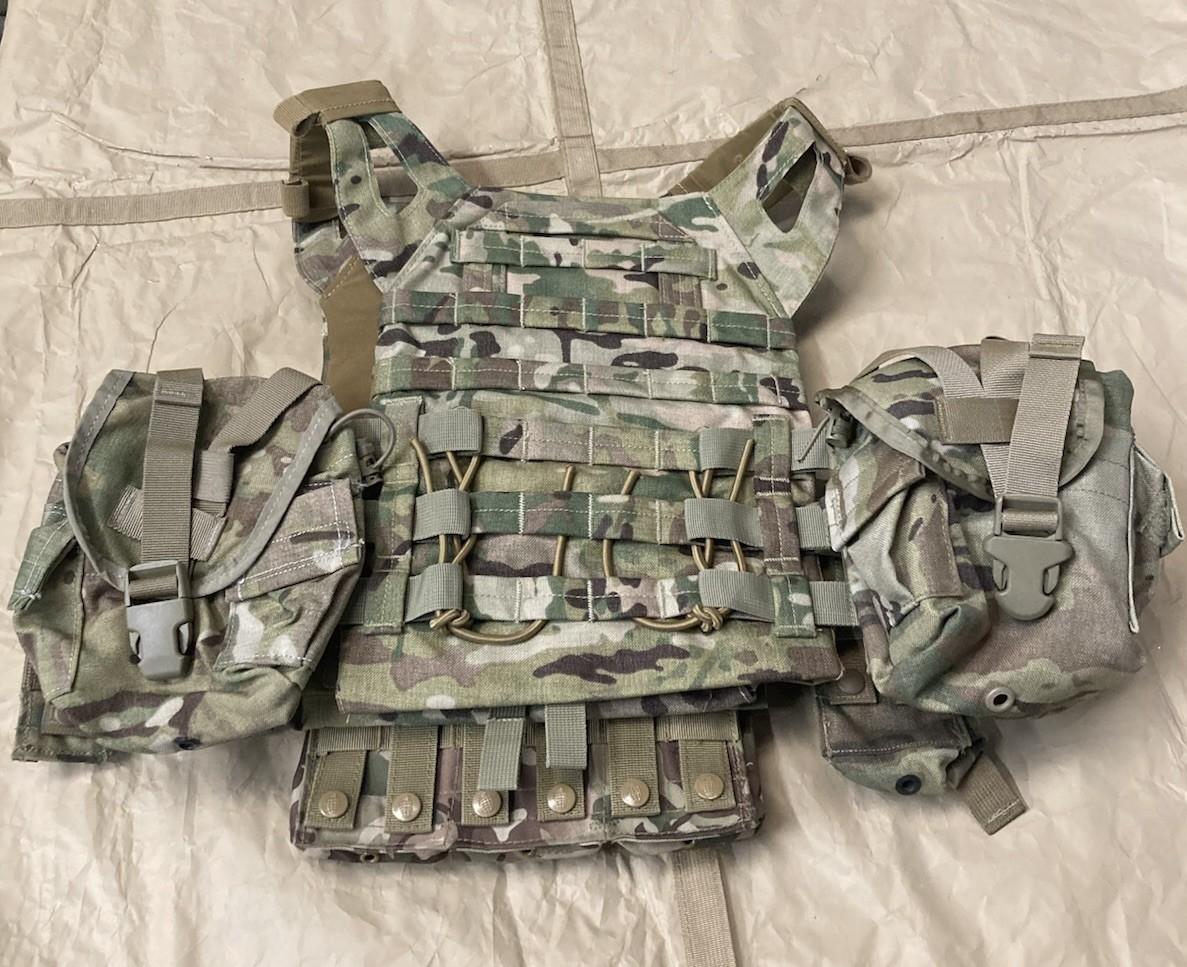 Rothco Plate Carrier Jpc Multicam OCP Camo Plate Carrier Vest Set - Centex Military Gear