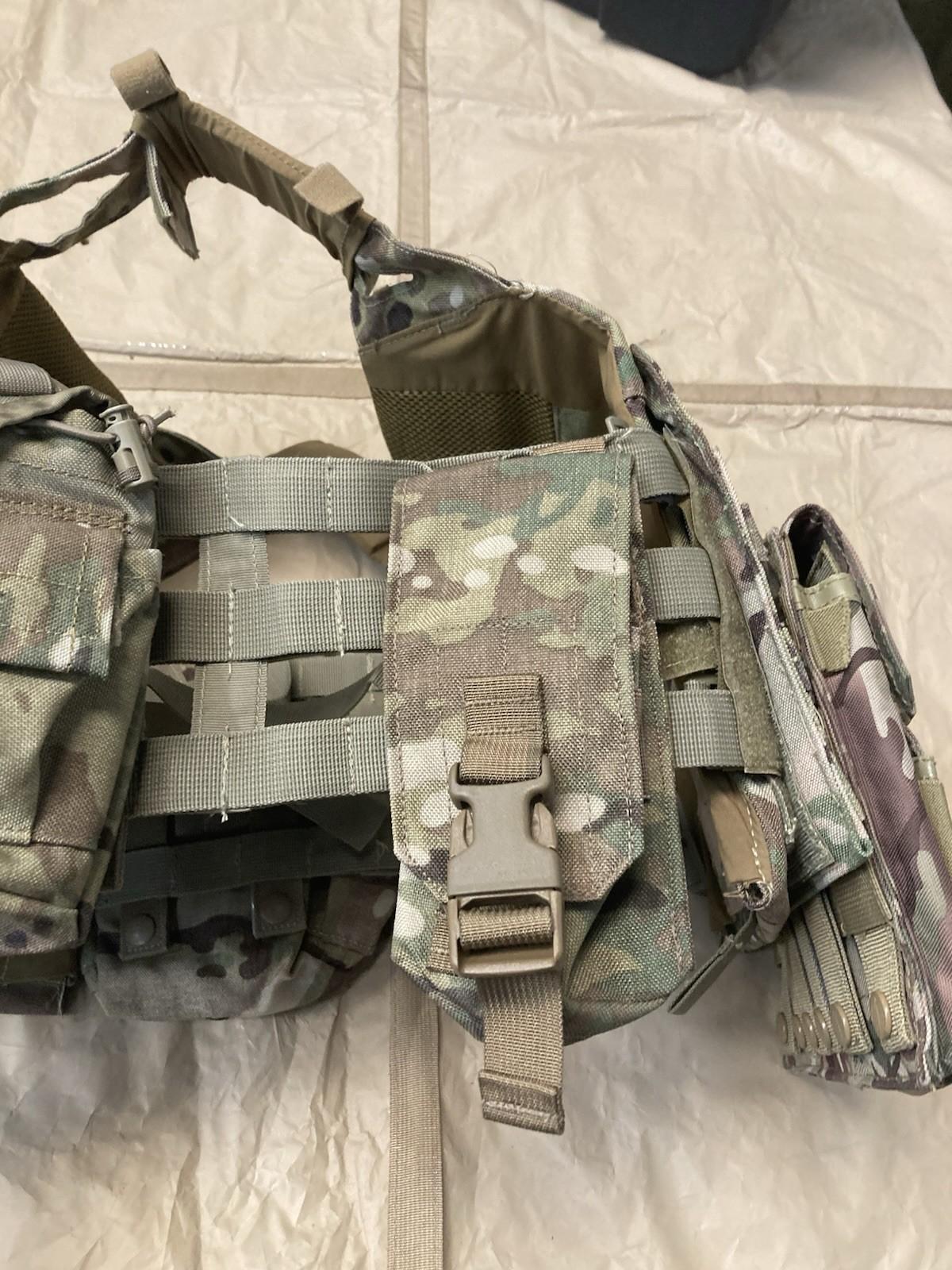 Rothco Plate Carrier Jpc Multicam OCP Camo Plate Carrier Vest Set - Centex Military Gear