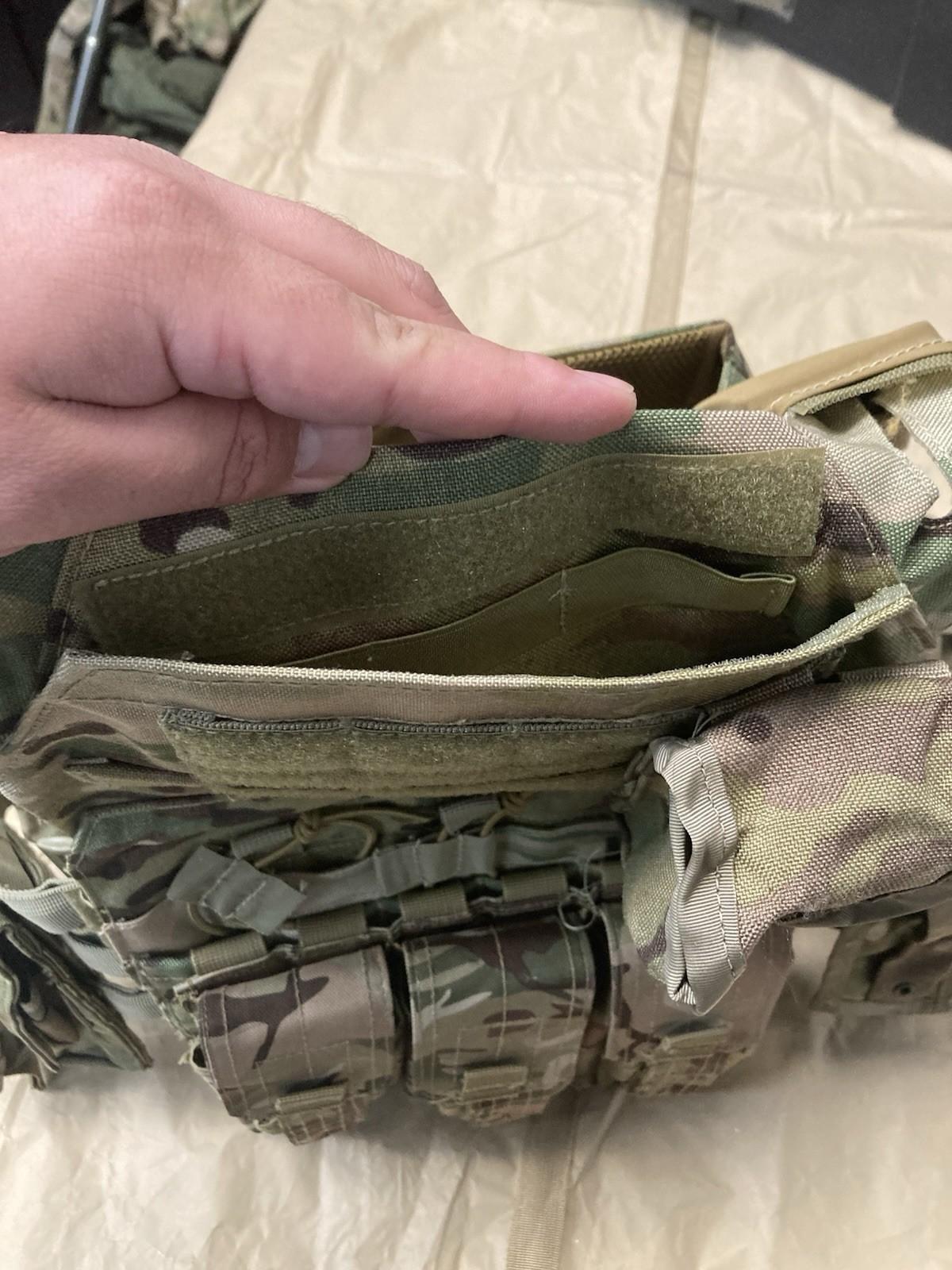 Rothco Plate Carrier Jpc Multicam OCP Camo Plate Carrier Vest Set - Centex Military Gear