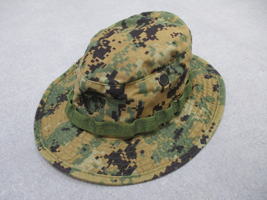 USMC MARPAT Woodland Boonie Hat Field Cover Sekri Industries Size Small