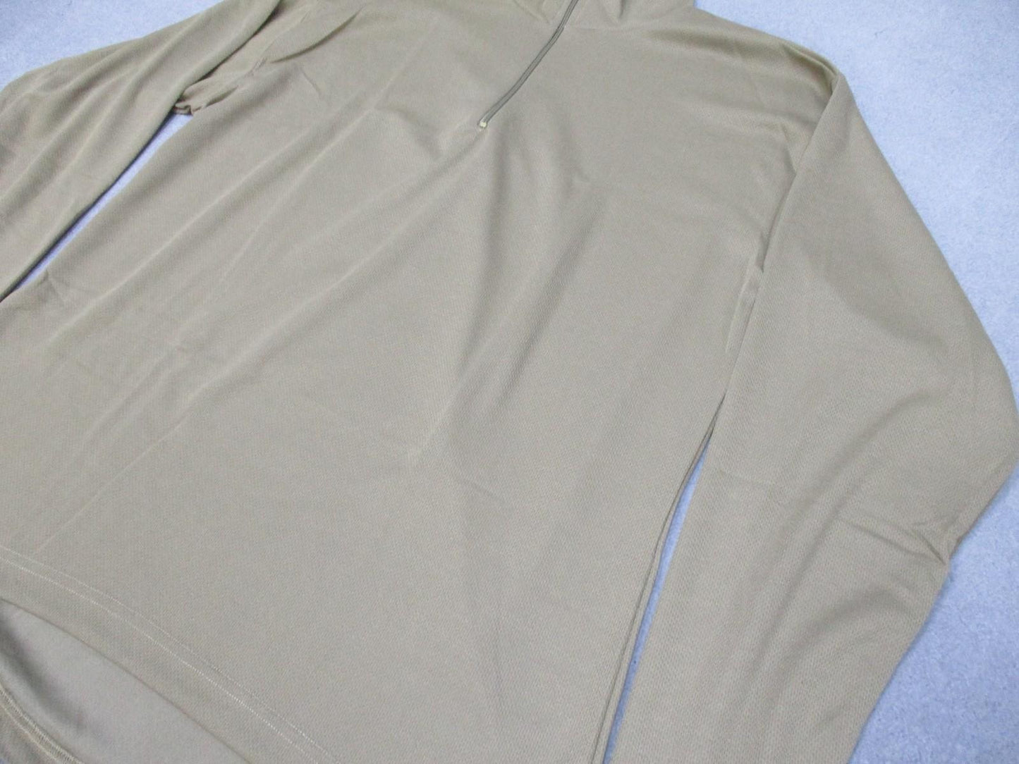 Army Advantage Wear & Gear Mid-Weight Thermal Zip Top Men's 2XL Tan 499/Coyote - Centex Military Gear