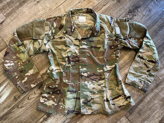 US Military Improved Hot Weather Combat Uniform Top Female  Scorpion OCP 36-X S - Centex Military Gear