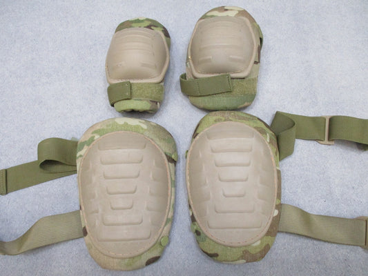 McGuire-Nicholas Tactical Knee & Elbow Pads Set MultiCam Used Good - Centex Military Gear