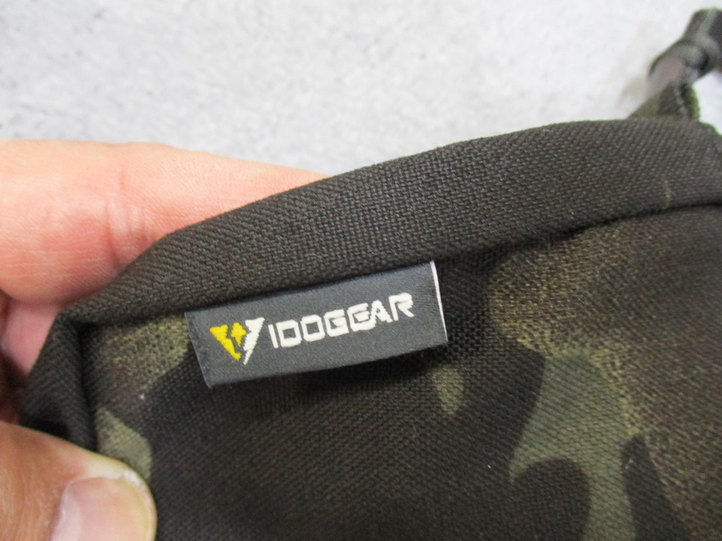 Modular Tactical Chest Rig / Black Placard System w/ Dangler Pouch Multicam Blk - Centex Military Gear
