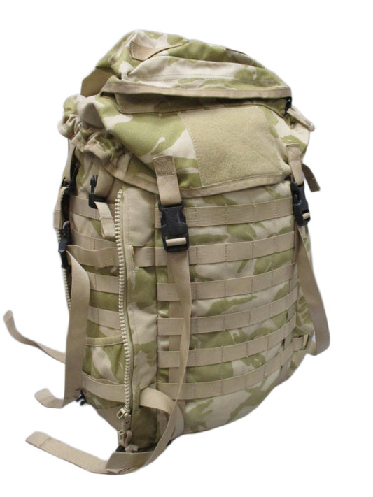 PRI Military Field Pack – 45L Desert DPM MOLLE Rucksack Assualt Pack Patrol Bag - Centex Military Gear