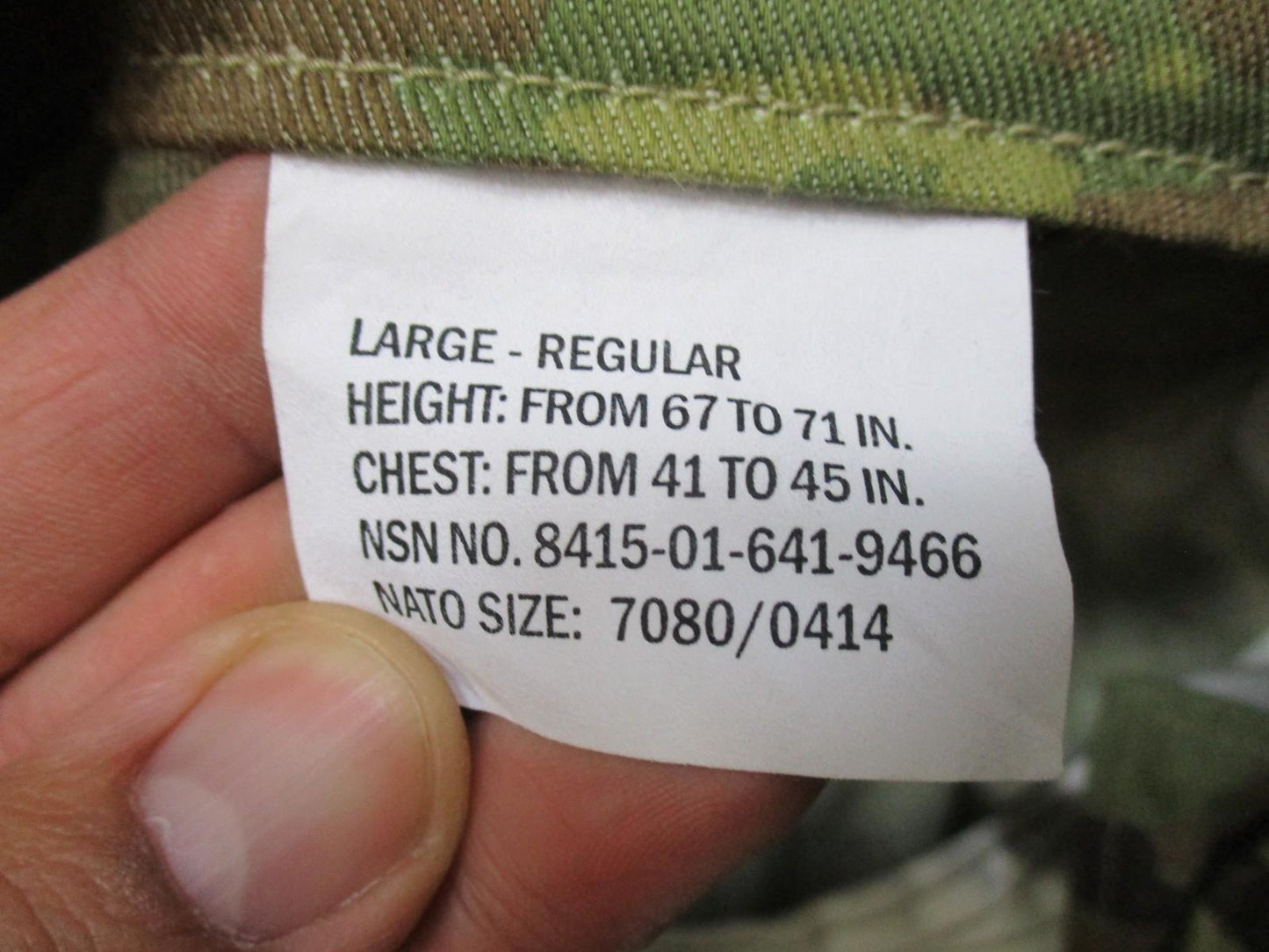 US ARMY CVC Flame Resistant Coveralls Combat Vehicle Crewmen's OCP Large-Regular - Centex Military Gear