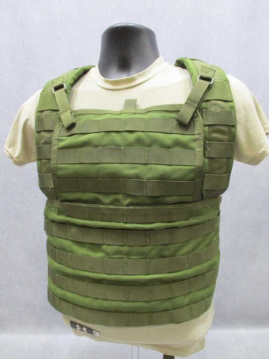 Condor Rhodesian Style Chest Rig OD Green MOLLE Tactical Plate Carrier Harness - Centex Military Gear