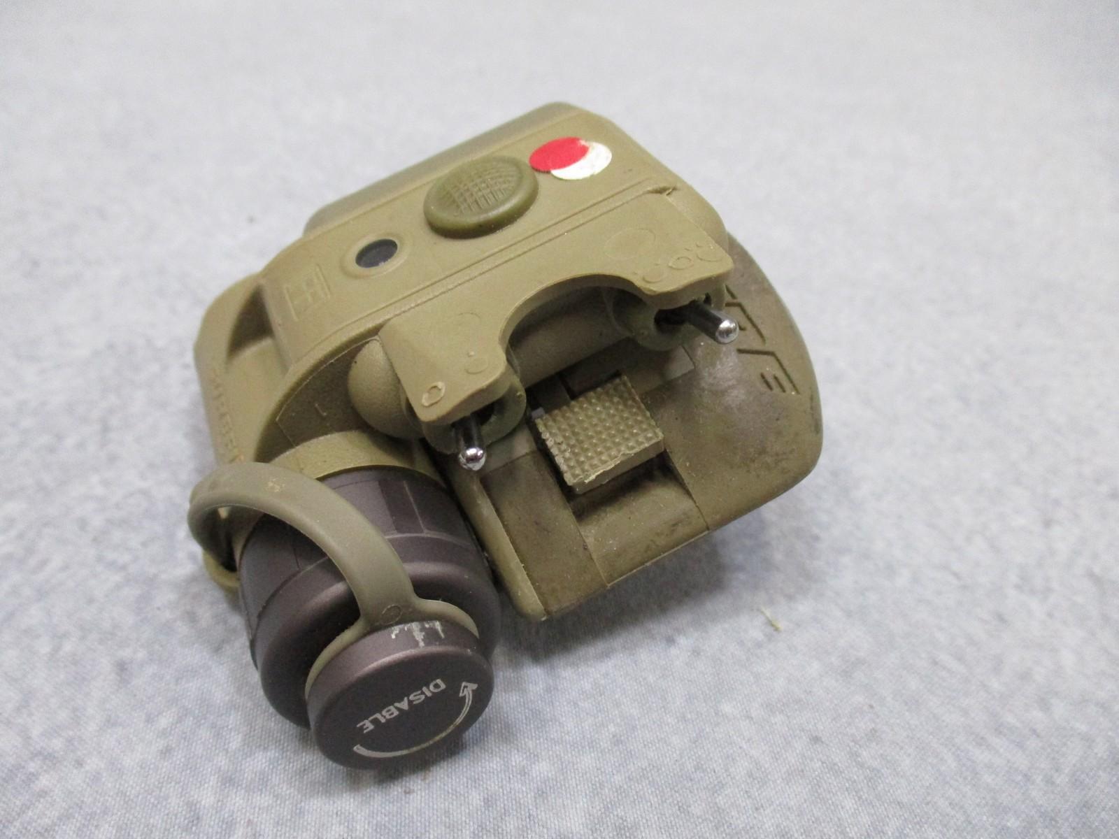 SureFire HL1-C-TN Helmet Light White/Red IR Strobe ACH/MICH Mount Tan Used - Centex Military Gear