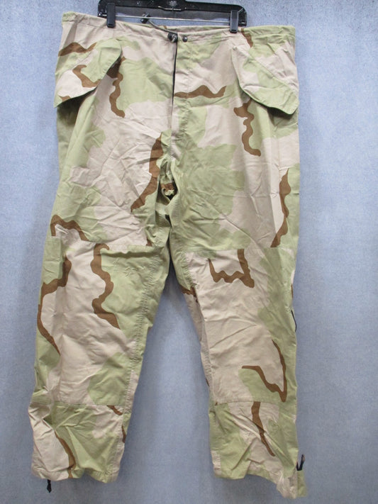 US Military ECWCS MIL-T-44189C Desert Camo Barrier Wear Pants X-Large Regular - Centex Military Gear