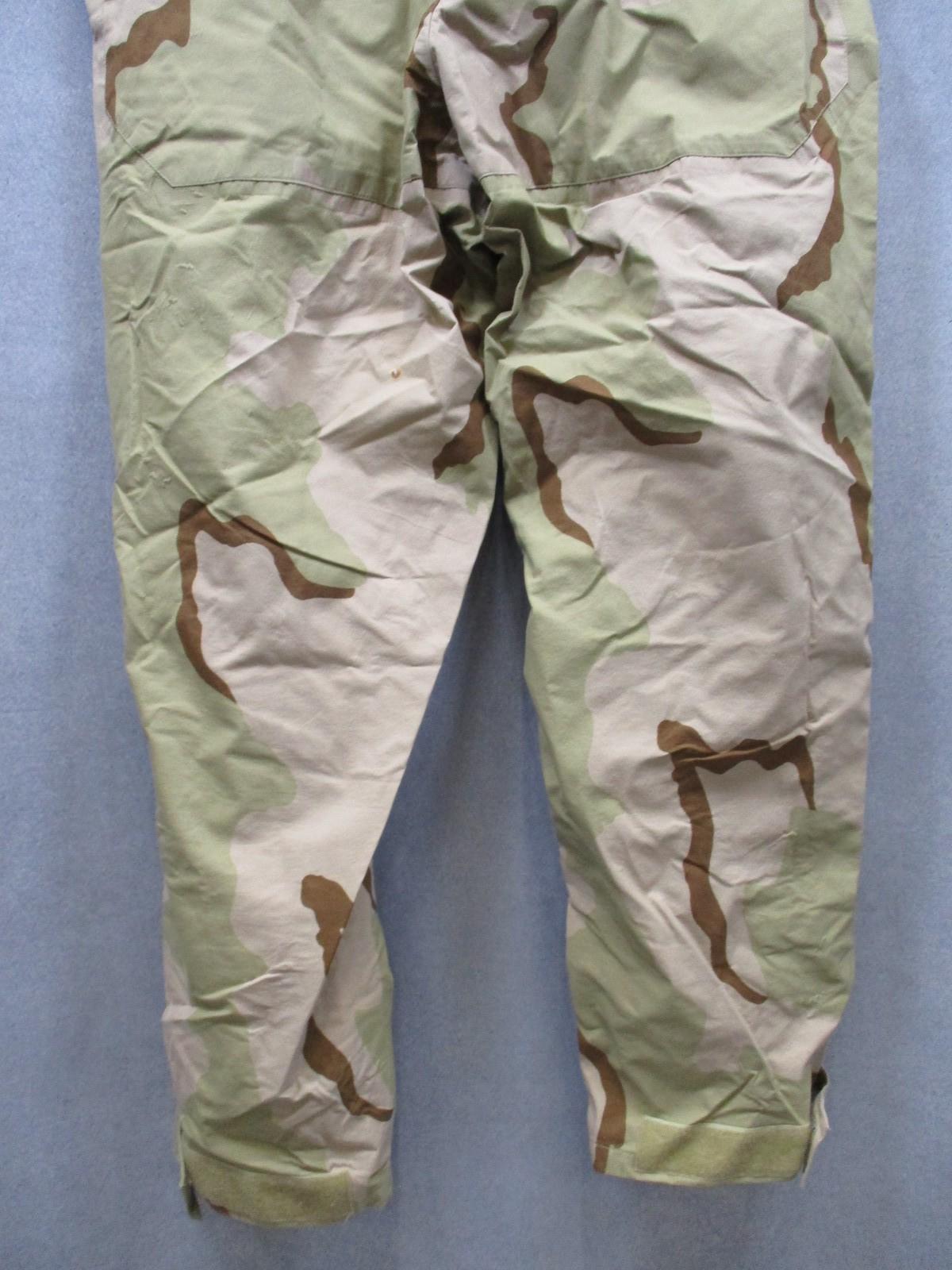 US Military ECWCS MIL-T-44189C Desert Camo Barrier Wear Pants X-Large Regular - Centex Military Gear