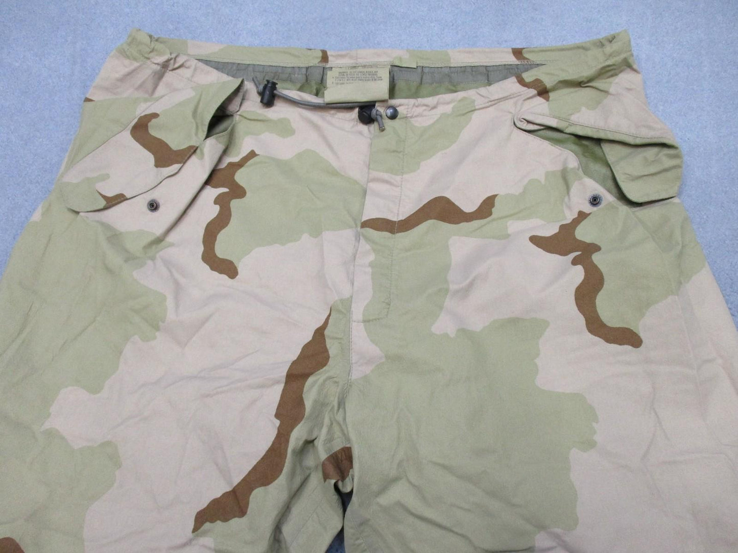 US Military ECWCS MIL-T-44189C Desert Camo Barrier Wear Pants X-Large Regular - Centex Military Gear