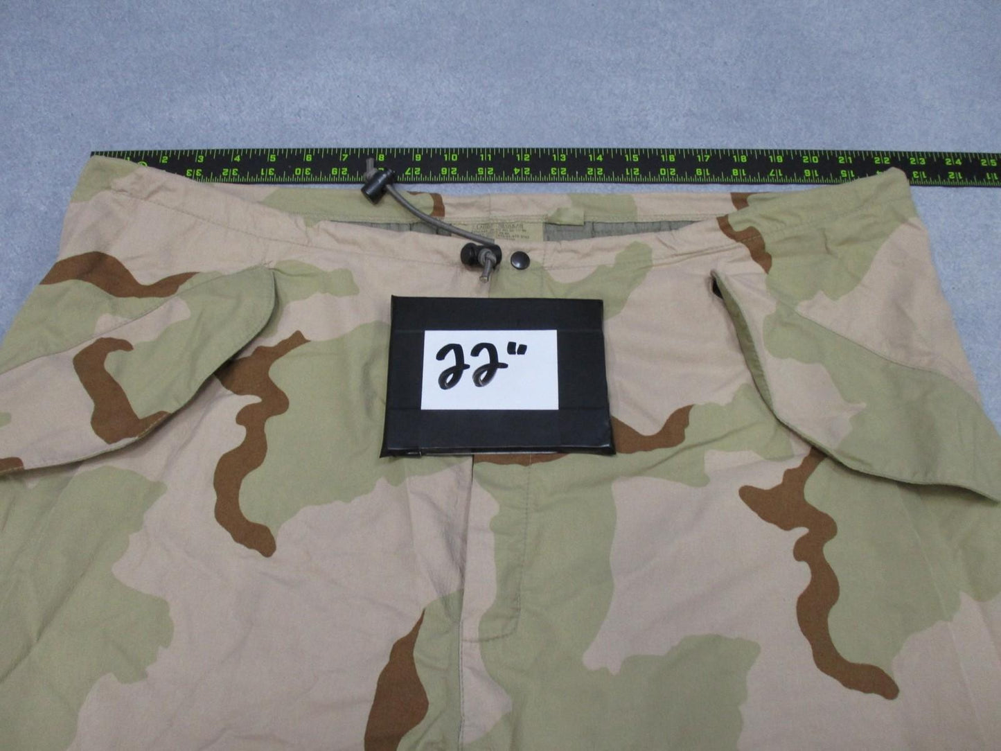 US Military ECWCS MIL-T-44189C Desert Camo Barrier Wear Pants X-Large Regular - Centex Military Gear