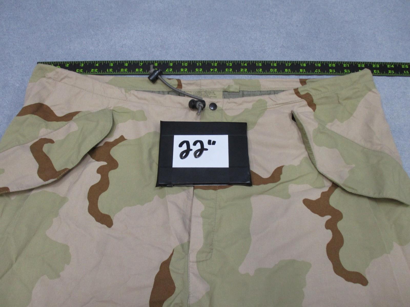 US Military ECWCS MIL-T-44189C Desert Camo Barrier Wear Pants X-Large Regular - Centex Military Gear